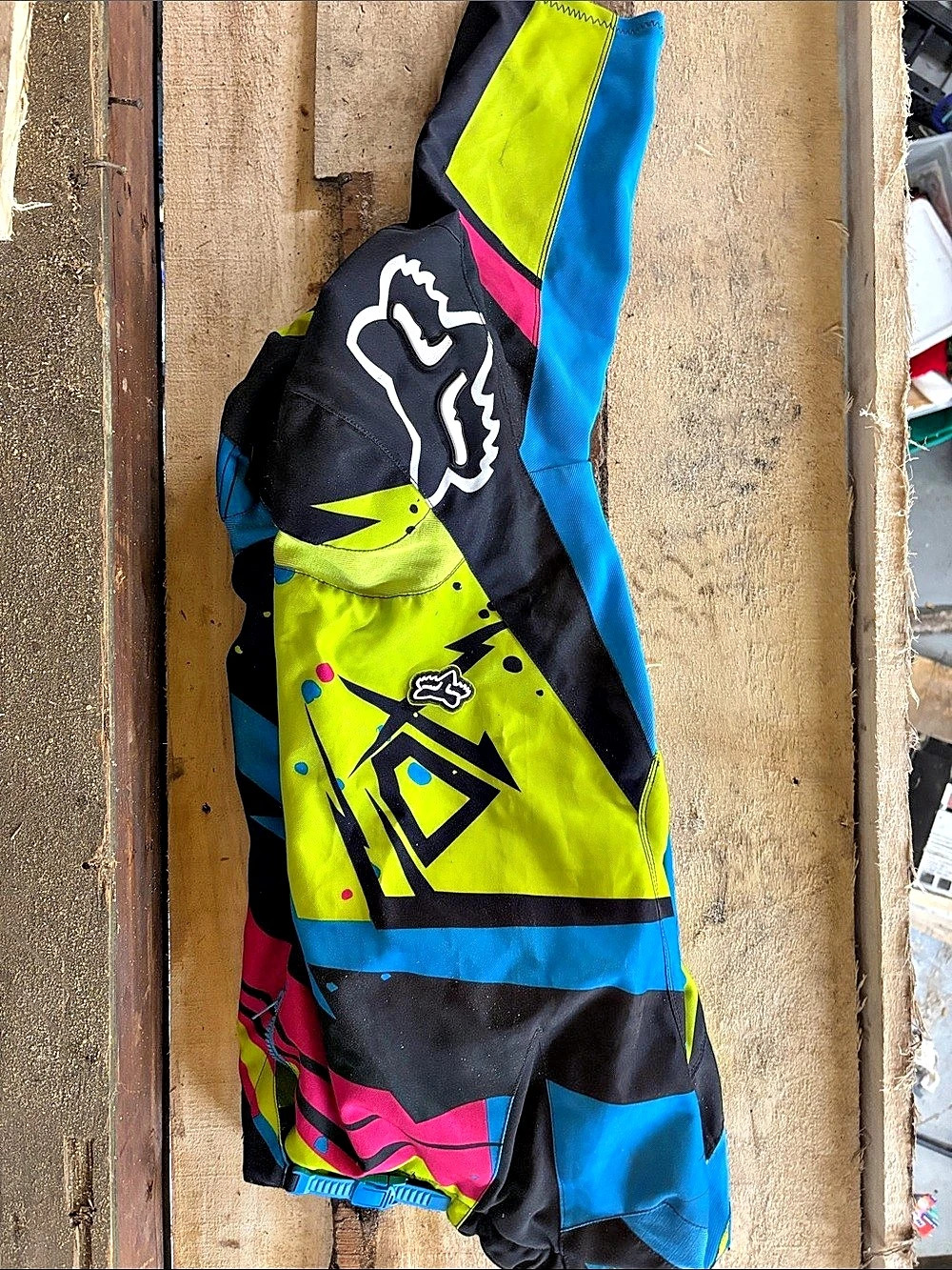Fox Men's motocross pantsBlack & Blue Size 34